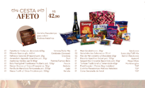 Cesta de Natal para funcionários online Cesta de Natal bh