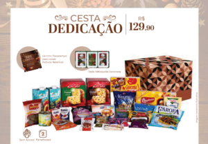 cestas de natal para empresas 2021 Cesta de Natal sem álcool