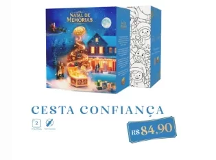 11 – Cesta de Natal sem álcool Confiança