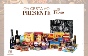 cesta de natal para presente cesta de natal bh