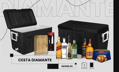 Cesta de Natal delivery Contagem